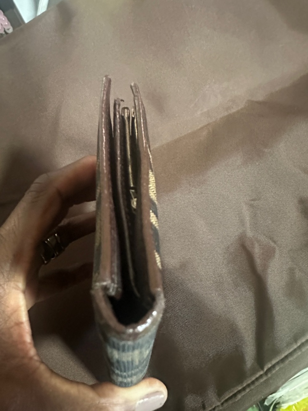 Authentic Fendi Zucca Logo Fold Wallet - Picture 13 of 14